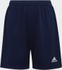 Adidas Kids adidas Entrada 22 Voetbalbroekje Kids Donkerblauw Wit online kopen