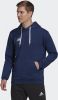 Adidas Entrada 22 Sweat Hoodie Donkerblauw Wit online kopen