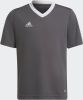 Adidas Kids adidas Entrada 22 Voetbalshirt Kids Donkergrijs Wit online kopen