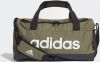 Adidas Performance sporttas Linear Duffel S 25L olijfgron/wit online kopen