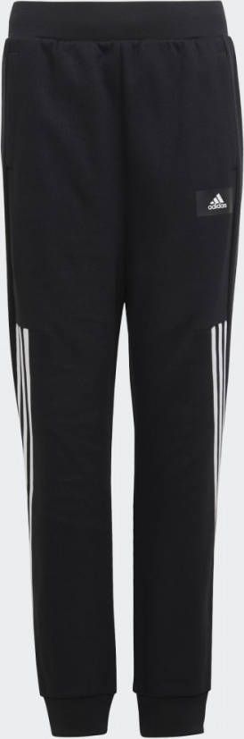 Adidas Trainingsbroek Future Icons 3 Stripes Tapered Zwart/Wit Kinderen online kopen