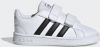 Adidas grand court sneakers wit/zwart baby kinderen online kopen