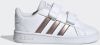 Adidas grand court sneakers wit/goud baby kinderen online kopen