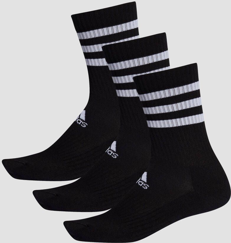 Adidas Performance Functionele sokken 3 STRIPES CUSHIONED CREW SOKKEN, 3 PAAR online kopen