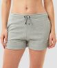 Nike sportswear essential french terry korte broek grijs dames online kopen