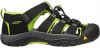 Keen Newport H2 Sandaal Junior Zwart/Limoengroen online kopen