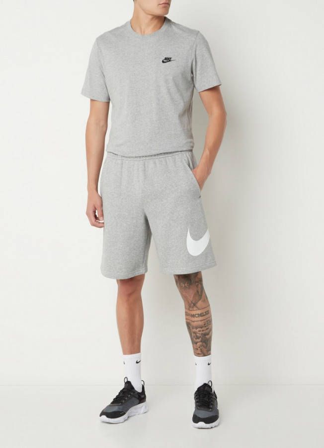 Nike Club straight fit korte joggingbroek met logoprint online kopen