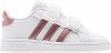 Adidas grand court sneakers wit/goud baby kinderen online kopen