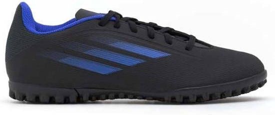 Adidas X Speedflow.4 Turf Voetbalschoenen Core Black/Sonic Ink/Solar Yellow Heren online kopen