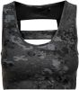 Only Onpjabba aop sports bra dark shadow/w. spice online kopen
