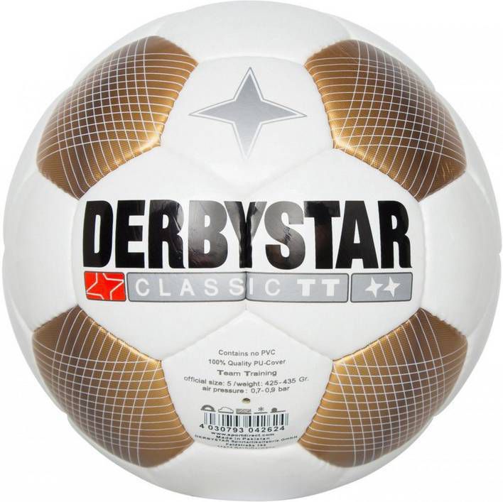Derbystar Classic TT Voetbal 3 Gekleurde VlakkenWit Goud online kopen
