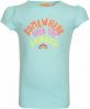 Someone ! Meisjes Shirt Korte Mouw -- Turquoise Katoen/elasthan online kopen