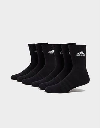 Adidas Gevoerde Sokken 6 Paar Black/Black/Black/Black Heren online kopen