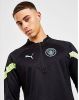 PUMA Manchester City 1/4 Zip Trainingstrui 2022 2023 Kids Zwart Lichtgroen online kopen