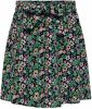 ONLY KIDS GIRL gebloemde rok KOGSELMA JASMIN zwart/groen/paars online kopen