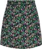 ONLY KIDS GIRL gebloemde rok KOGSELMA JASMIN zwart/groen/paars online kopen