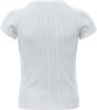 Looxs Revolution T shirt offwhite pointelle voor meisjes in de kleur online kopen