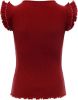 Looxs Revolution Rib jersey top roest voor meisjes in de kleur online kopen