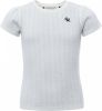 Looxs Revolution T shirt offwhite pointelle voor meisjes in de kleur online kopen