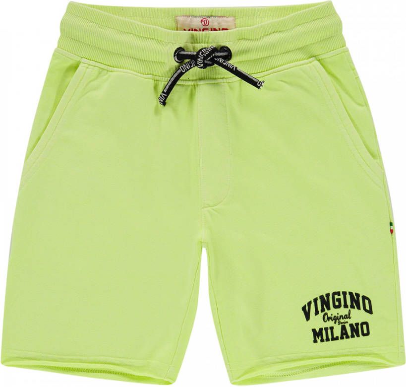 VINGINO ! Jongens Bermuda Maat 152 Geel Katoen/elasthan online kopen