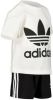 Adidas Originals Trefoil T Shirt/Shorts Set Baby's White Kind online kopen