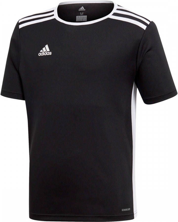 Adidas Voetbalshirt Entrada 18 Zwart/Wit Kinderen online kopen