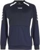 Hummel Senior sportsweater Authentic top RN donkerblauw/wit online kopen