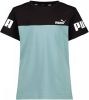 PUMA Power T Shirt Kids Blauw Zwart online kopen