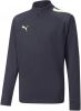 PUMA teamLIGA 1/4 Zip Trainingstrui Kids Donkerblauw Groen online kopen