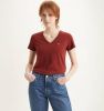 Levi's ® Shirt met V hals Perfect Tee met klein batwing logo online kopen