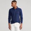 Polo Ralph Lauren Polo Shirt Lange Mouw POLO AJUSTE DROIT EN COTON BASIC MESH LOGO PONY PLAYER online kopen