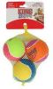 Kong Birthday Tennisballen Hondenspeelgoed Geel Groen Oranje Medium online kopen