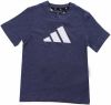 Adidas T shirt Future Icons 3 Stripes Navy/Wit Kinderen online kopen