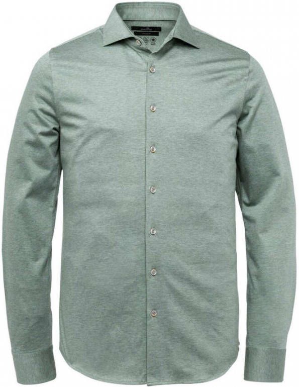 Vanguard gemêleerd slim fit overhemd 6126 mintgroen online kopen