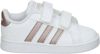 Adidas grand court sneakers wit/goud baby kinderen online kopen