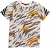 Adidas Future Icons 3 Stripes T shirt Bruin/Geel/Zwart Kinderen online kopen