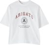 Axel Arigato University T shirt van biologisch katoen met logoprint online kopen