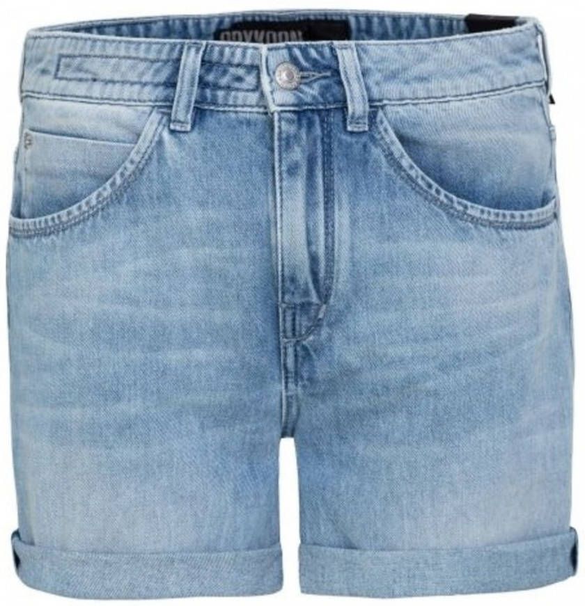 Drykorn 260112 Caba Jeans shorts hellblau 3700 , Blauw, Dames online kopen