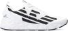 Emporio Armani EA7 Side Logo Sneakers MAN Strings Para Asimmetric , Wit, Heren online kopen