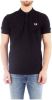 Fred Perry Slim Fit Plain Polo M6000 608 , Blauw, Unisex online kopen