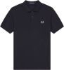 Fred Perry Slim Fit Plain Polo M6000 608 , Blauw, Unisex online kopen