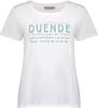 Geisha 22105 25 010 t shirt duende off white/ocean green online kopen