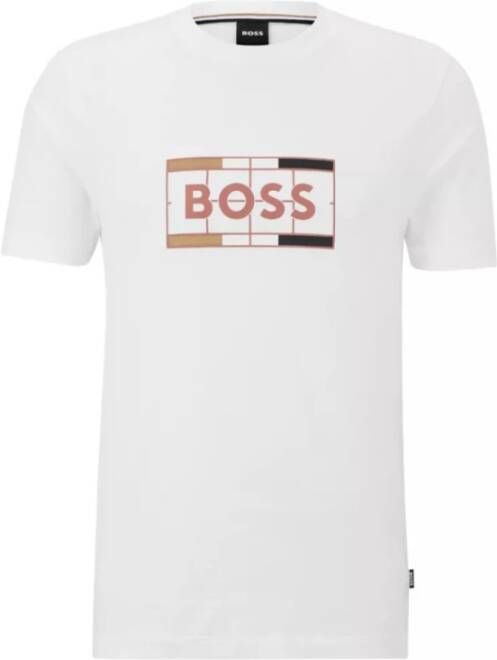 Hugo Boss Tessler T shirt met logoprint online kopen