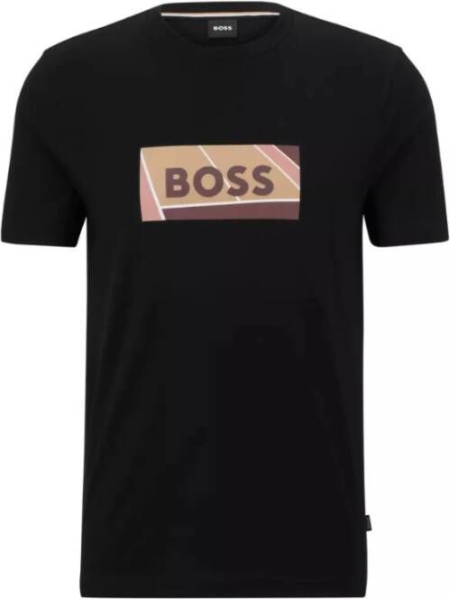 Hugo Boss Tessler T shirt met logoprint online kopen