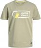 Jack & jones ! Jongens Shirt Korte Mouw -- Groen Katoen online kopen