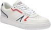Lacoste Leer L001 model , Wit, Heren online kopen