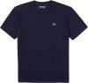 Lacoste 9634 sport basic t shirt regular fit navy blue online kopen