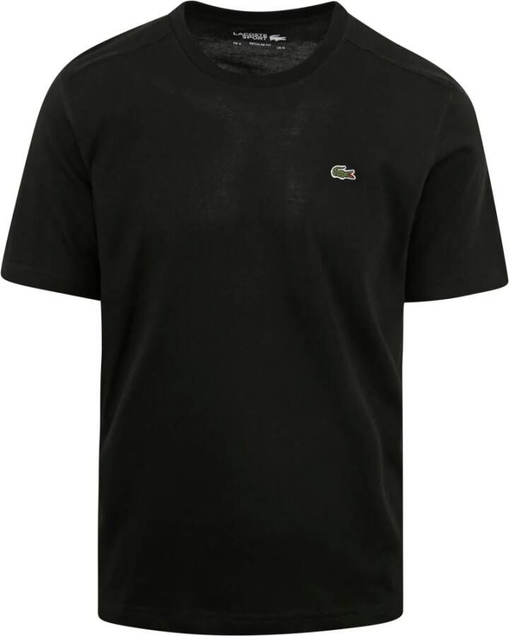 Lacoste Sport basic t shirt regular fit black online kopen