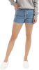 Levi's Ribcage high waist straight fit jeans short light denim online kopen