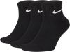 Nike Cotton Quarter 3er Pack Unisex Black 75% Baumwolle, 23% Polyamid, 2% Elasthan online kopen